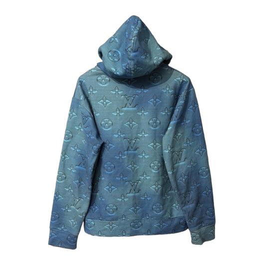 Louis Vuitton 3D Illusion 2054 Hoodie Blue
