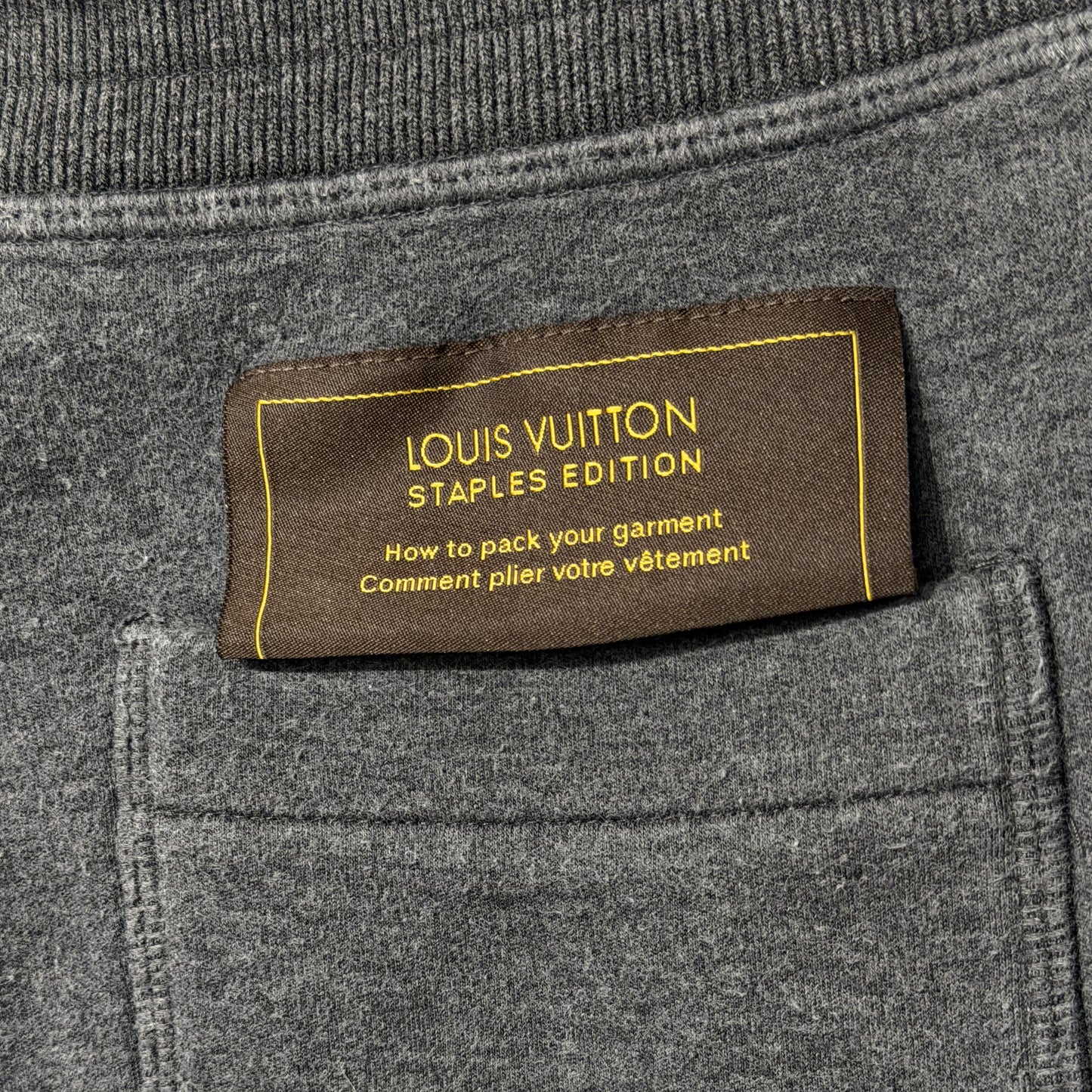 Louis Vuitton Double Face Travel Shorts Grey
