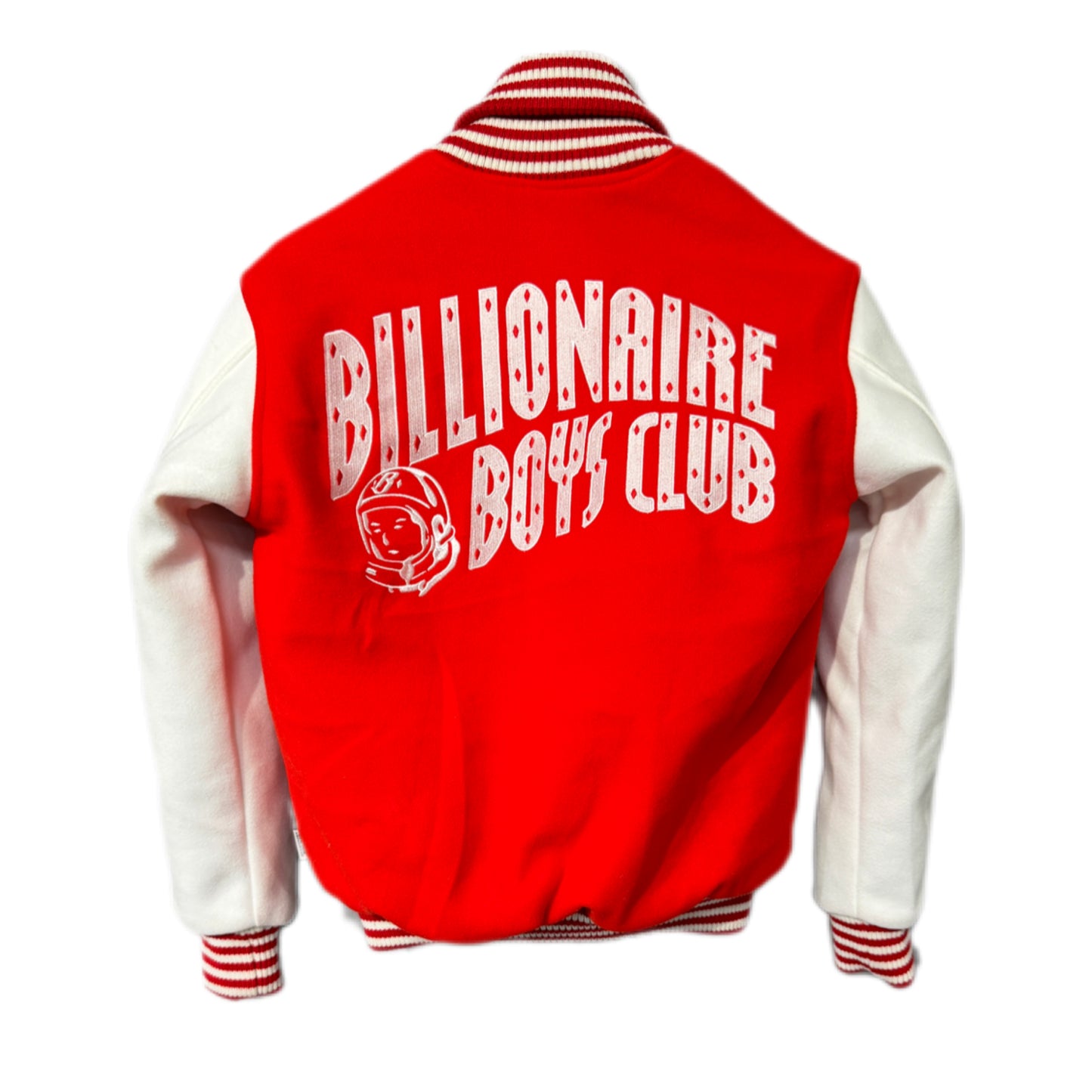 Billionaire Boys Club Astro Varsity Jacket Red