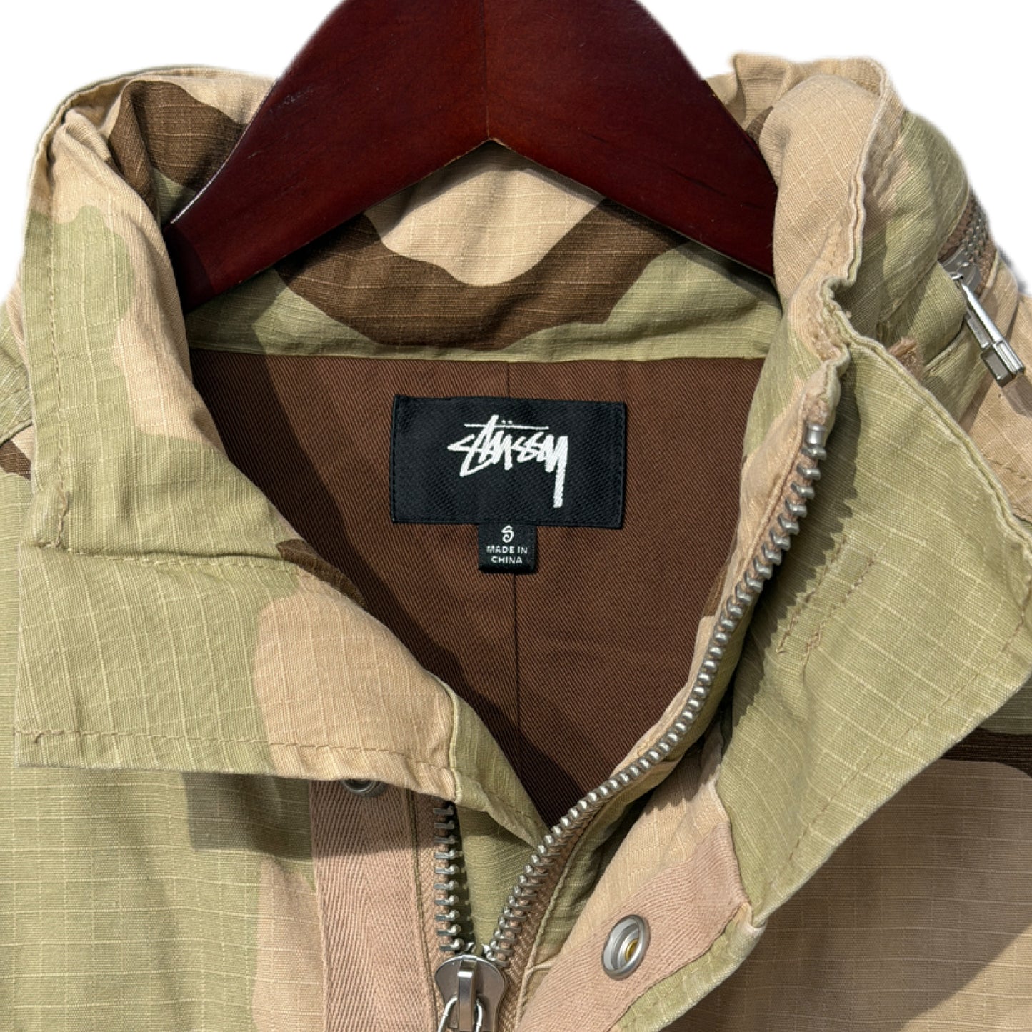 Stüssy M65 Jacket Sand Camo
