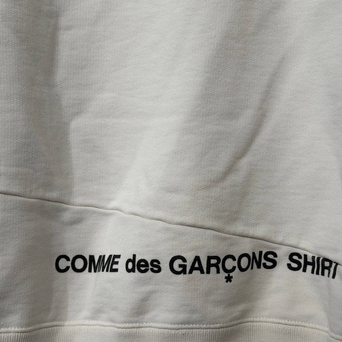 Supreme x Comme des Garçons SHIRT Split Box Logo Hoodie White