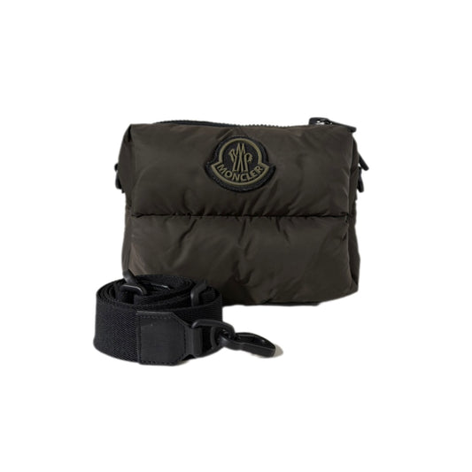 Moncler Patch Logo Handbag Brown