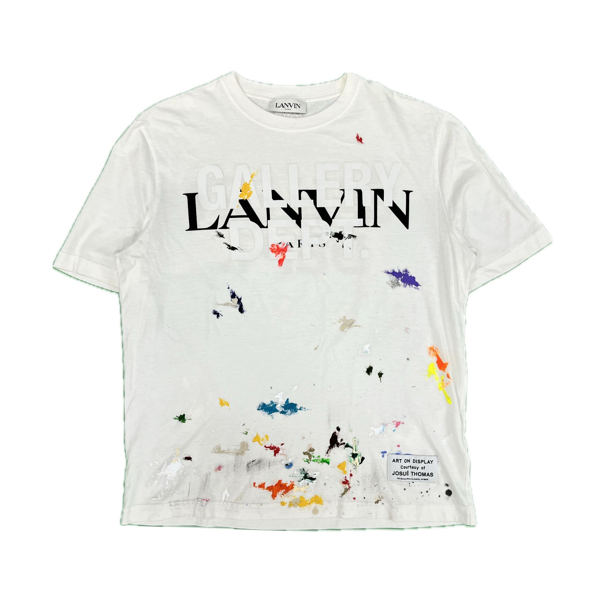 Lanvin x Gallery Dept. Tee White – Cruizer Vintage Lanvin x Gallery Dept. Tee White – Cruizer Vintage