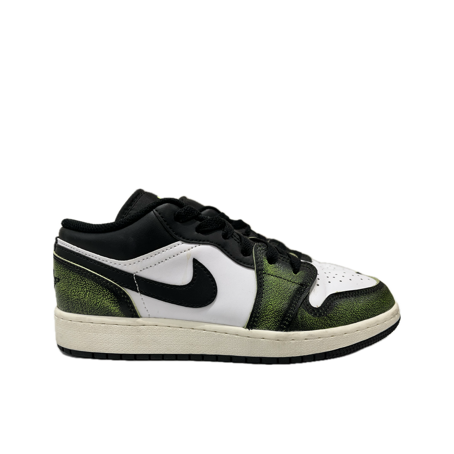 Air Jordan 1 Low Wear Away Electric Green (GS)