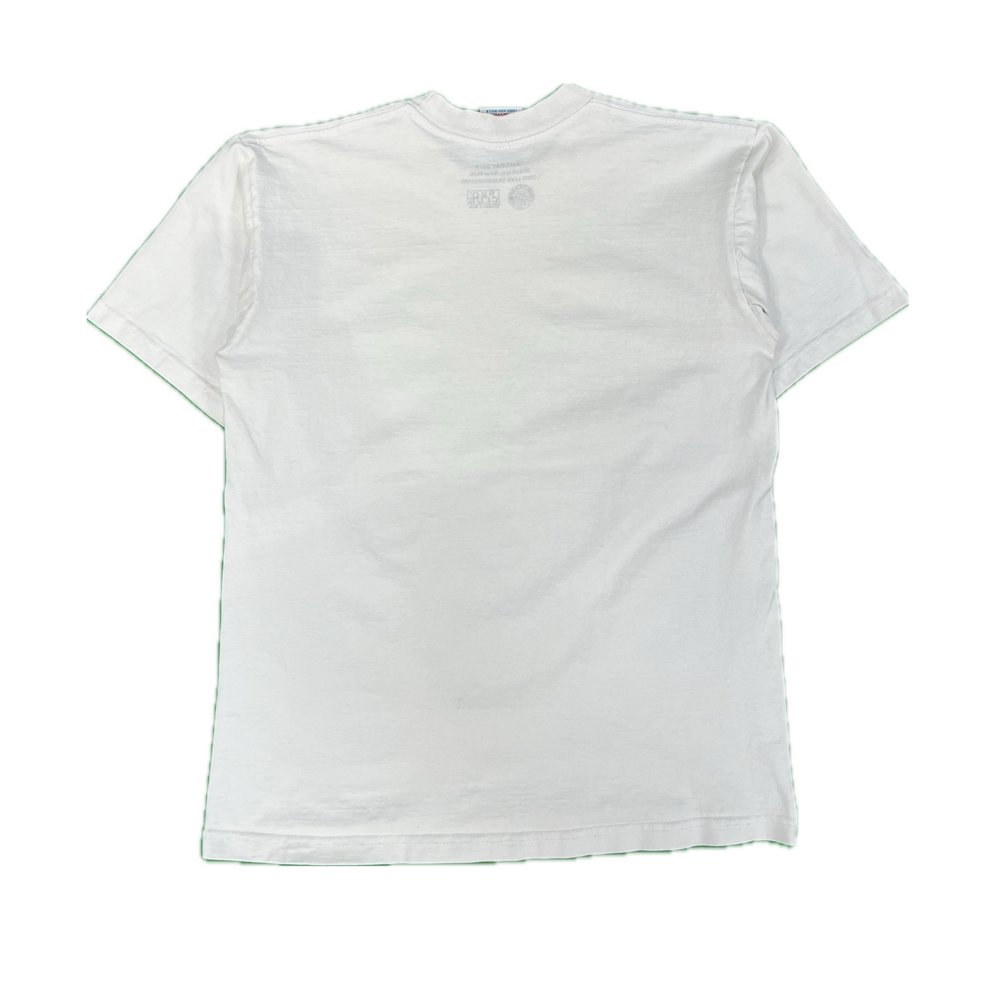 Yams Day Pro Club Airbrush Tee White