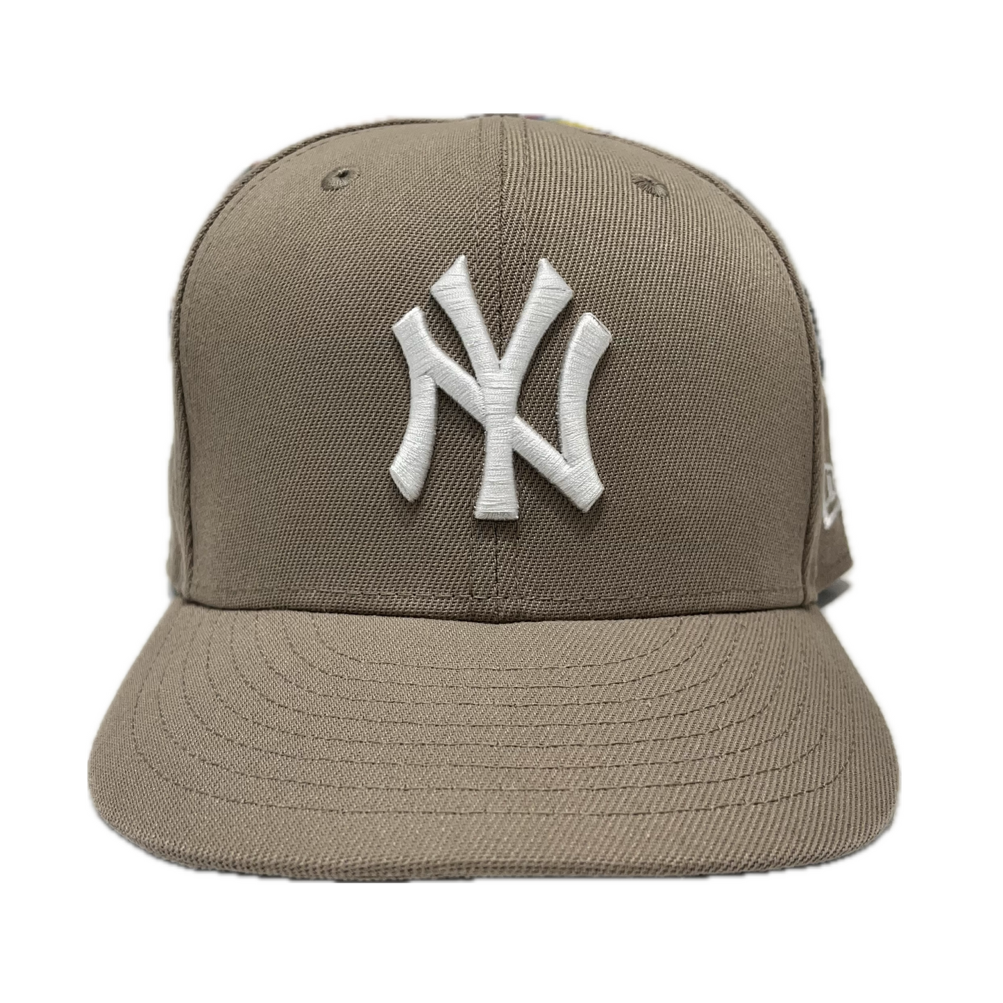 New Era NY Cap Beige
