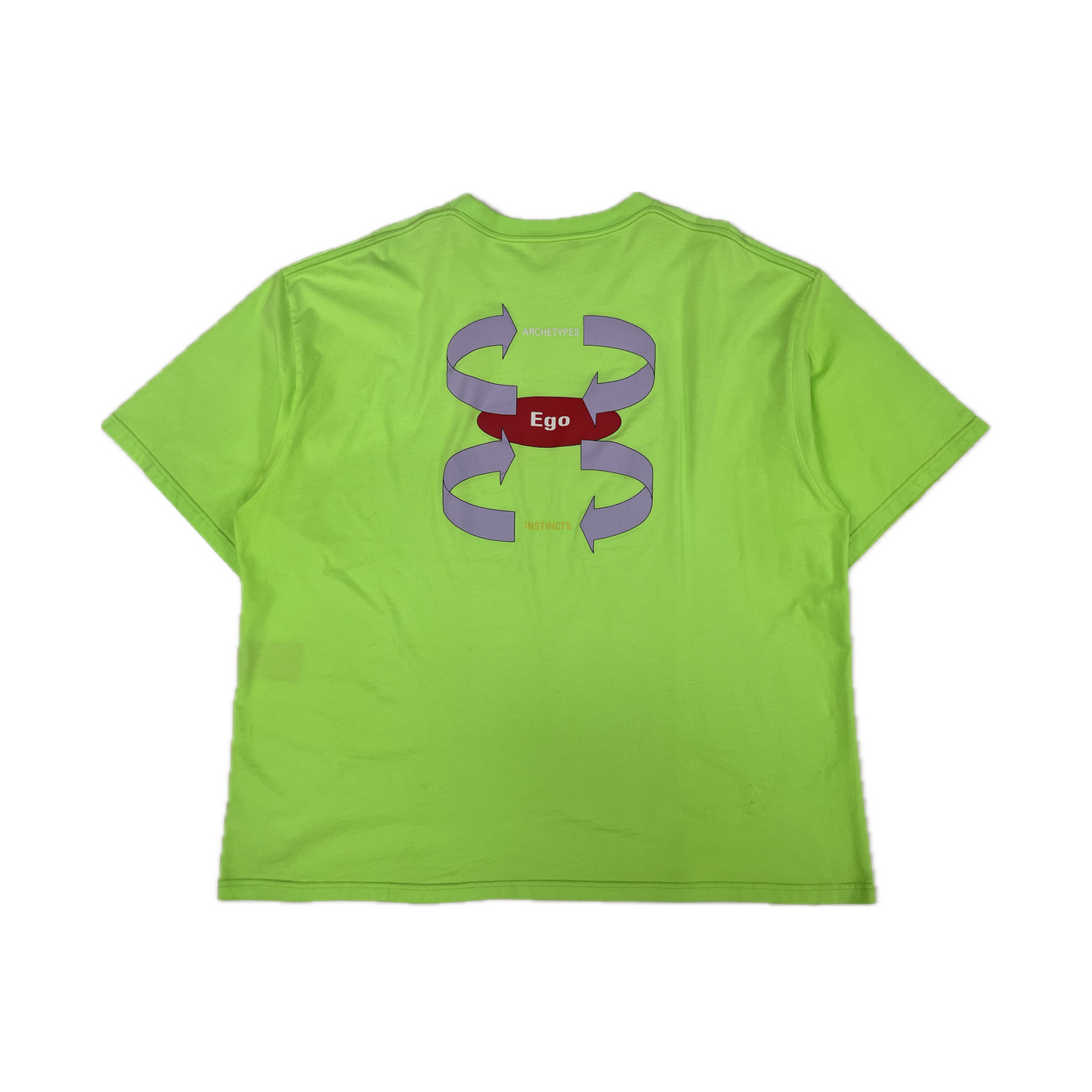 Balenciaga Ego Tee Lime