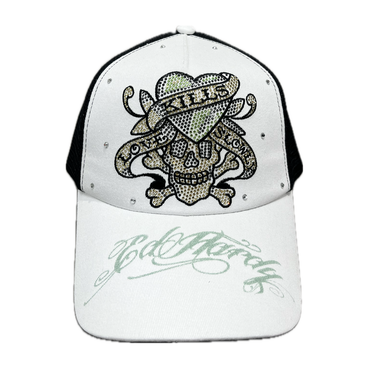 Ed Hardy Cap White