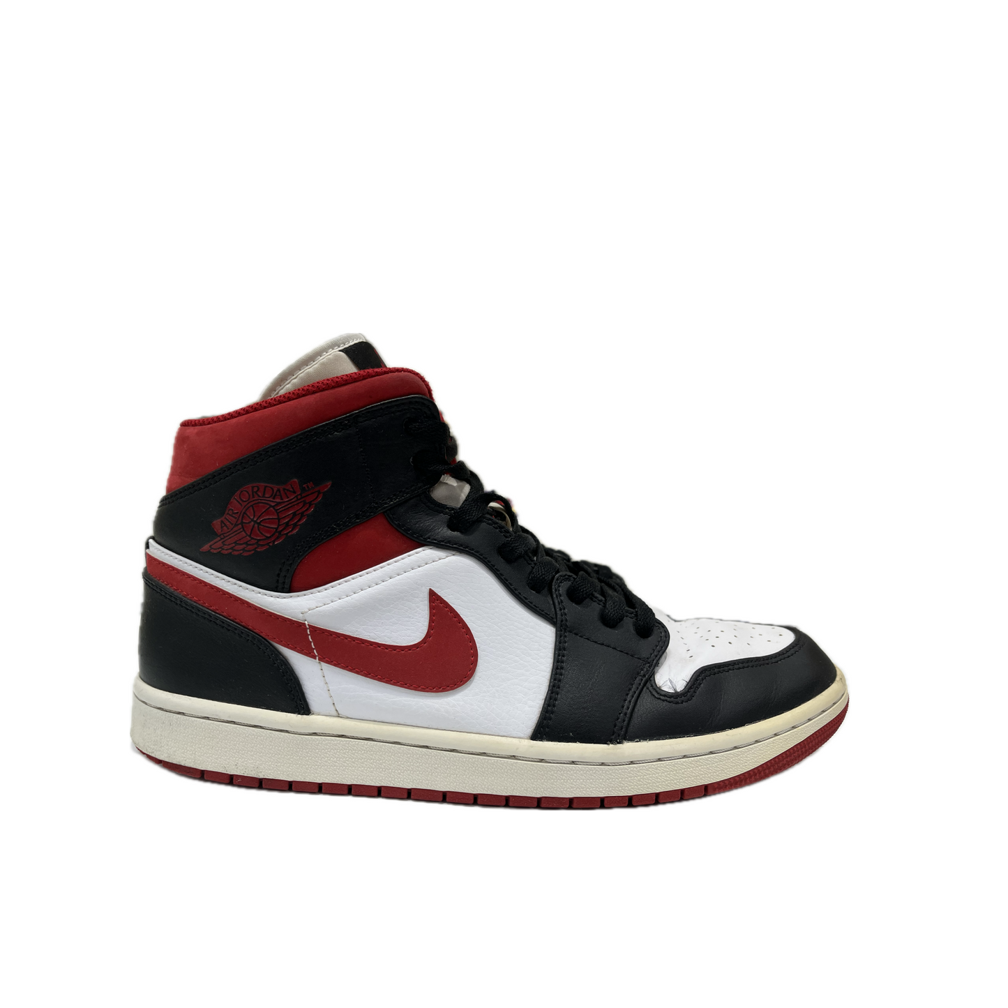 Air Jordan 1 Mid Gym Red Black White