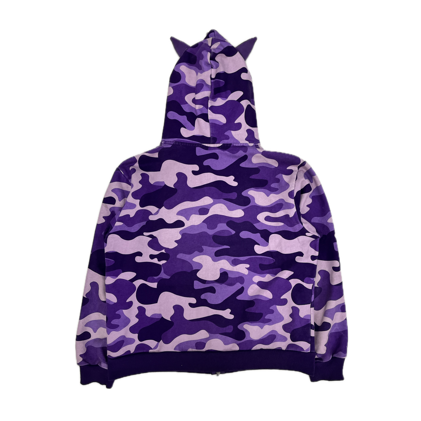 Kanto Starter Gengar Hoodie Camo Purple