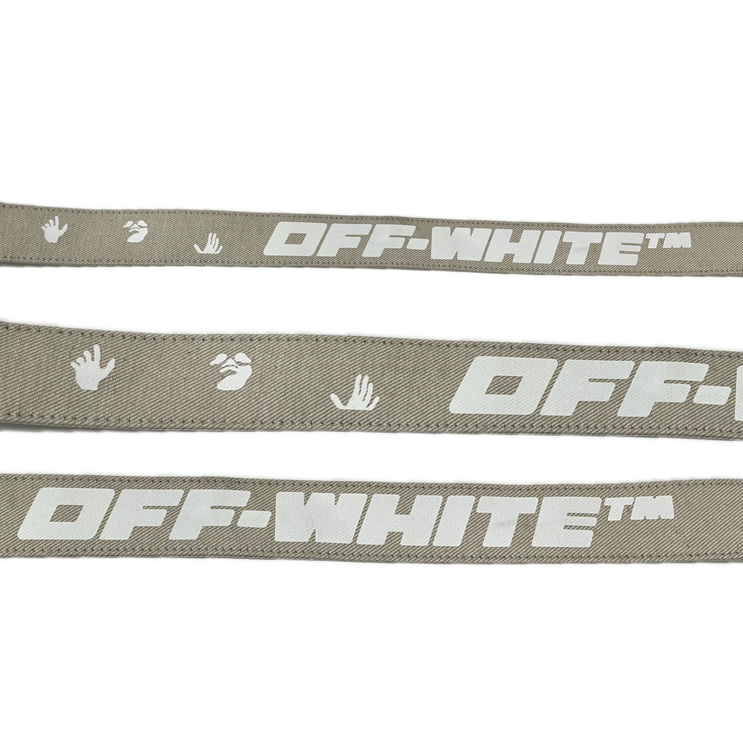 Off-White Belt Beige