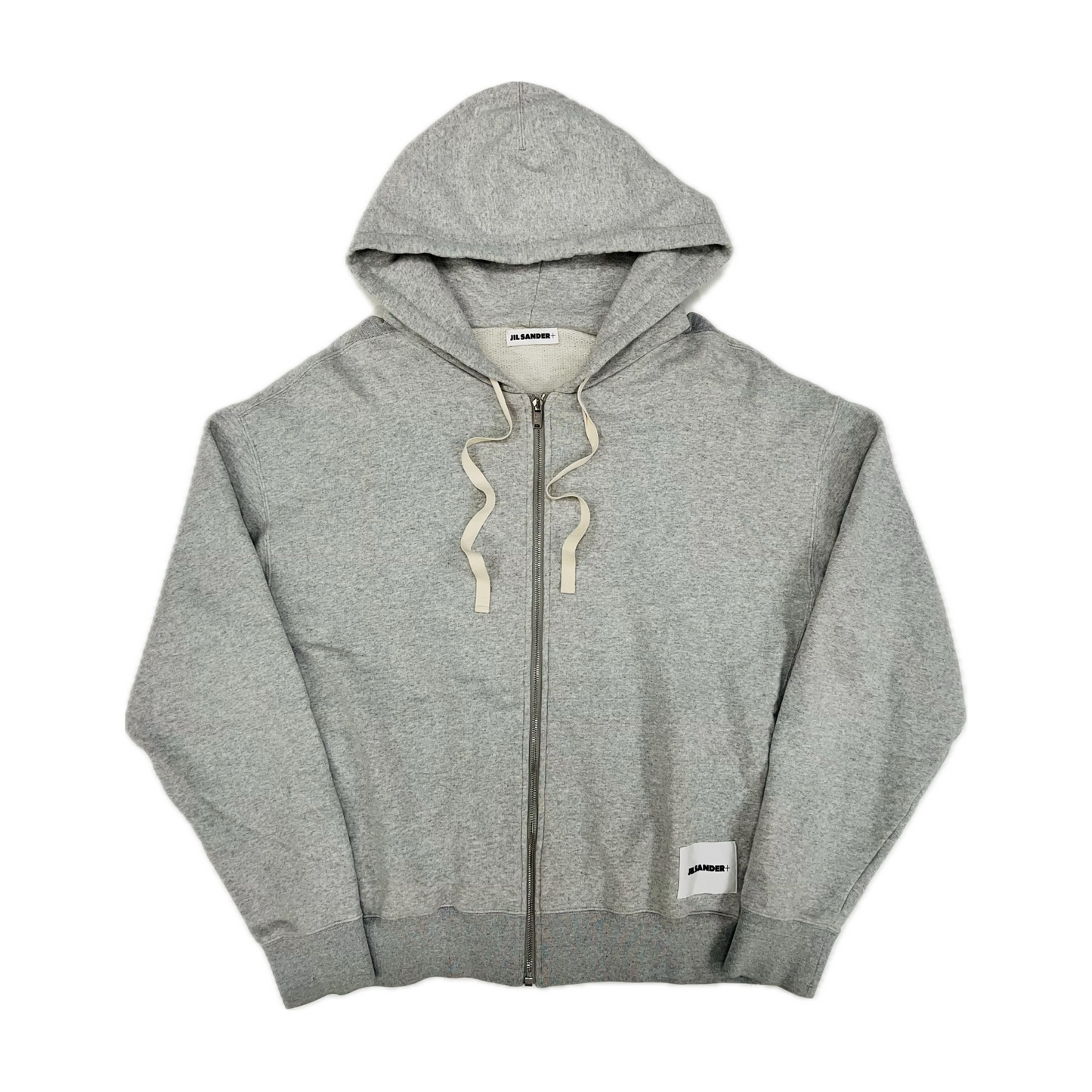 Jil Sander Zip Hoodie Grey