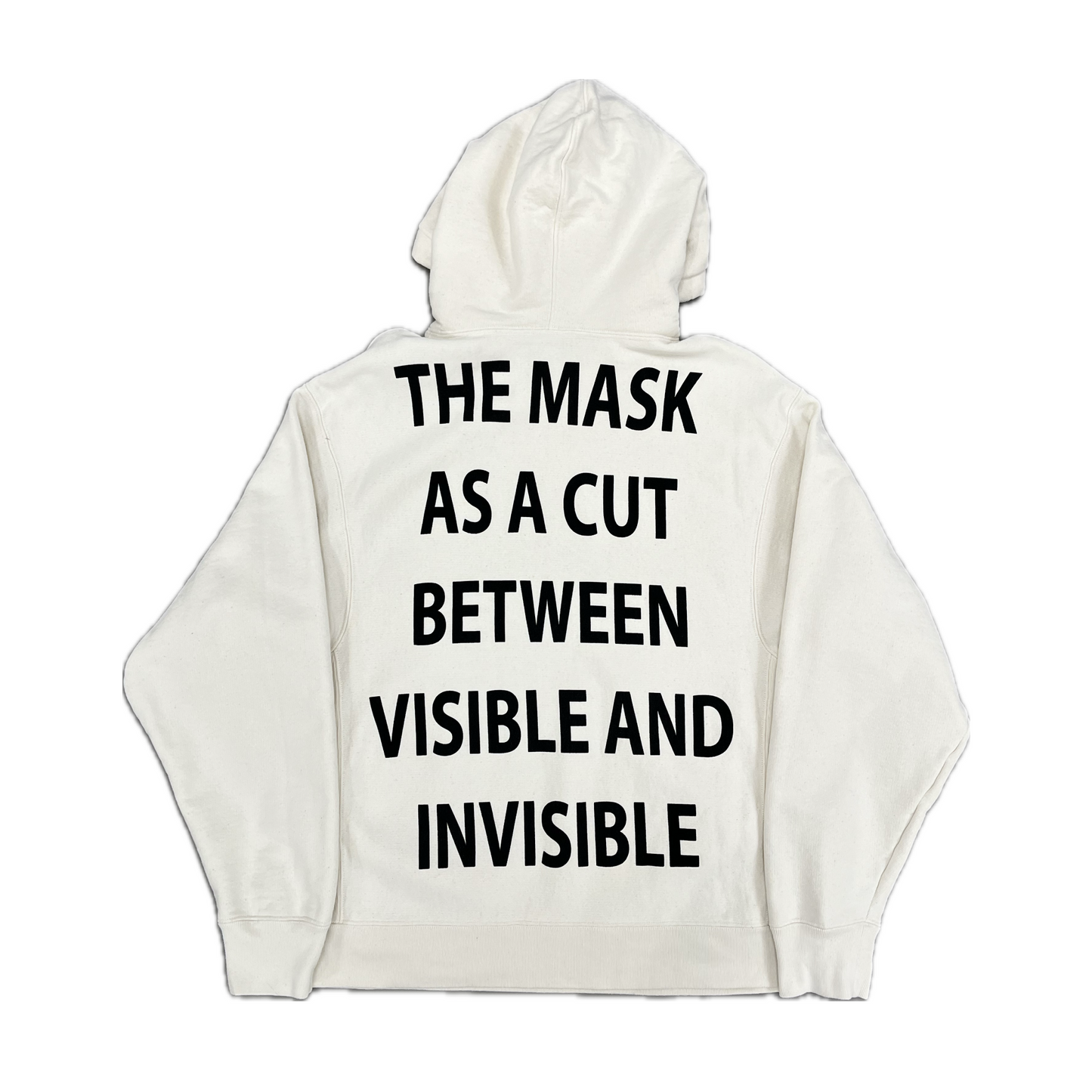 Gucci Manifesto Mask Hoodie White