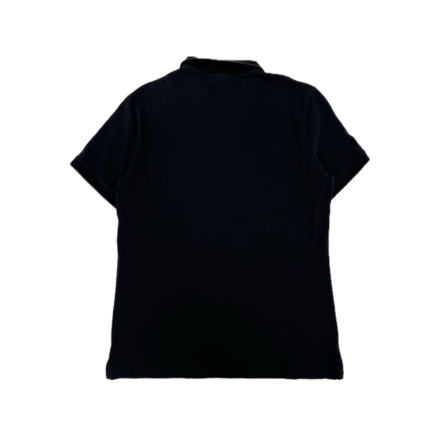 Burberry Logo Polo Tee Black