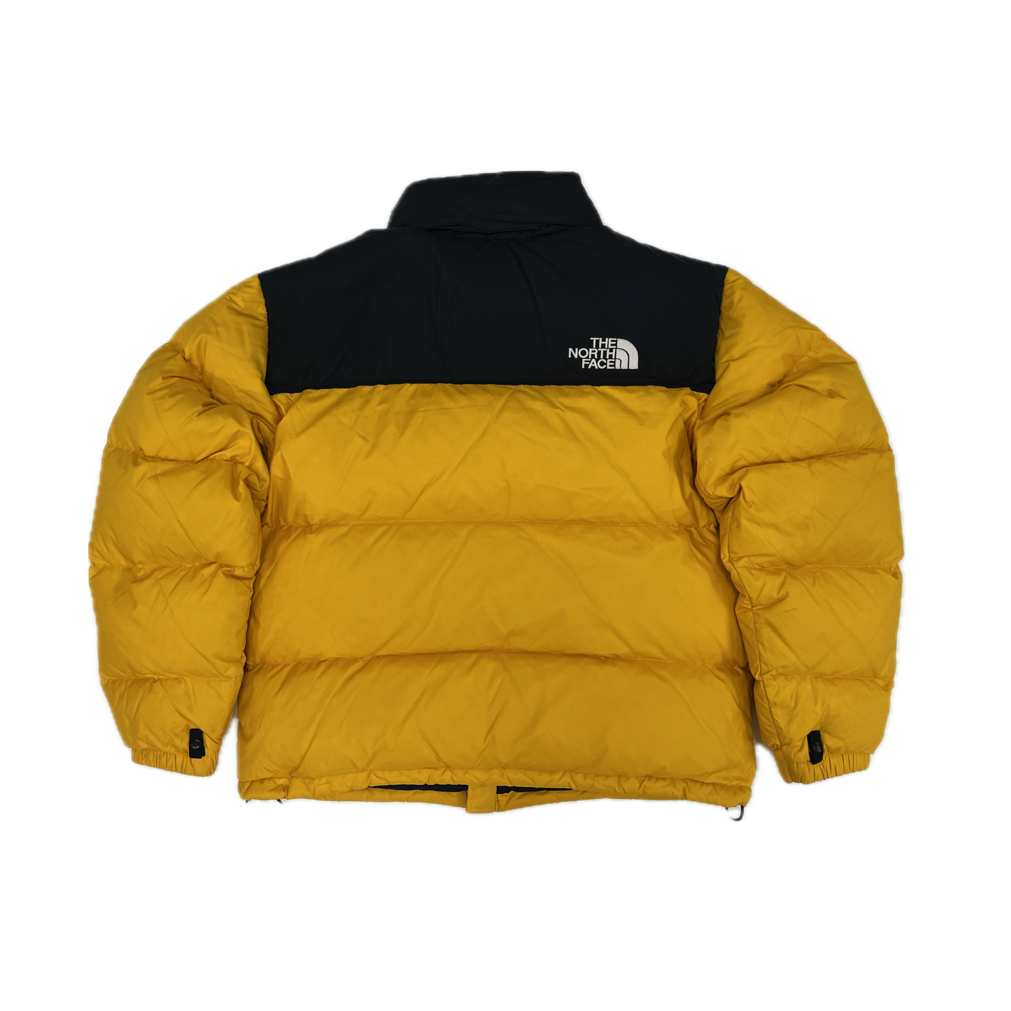 The North Face 700 Puffer Jacket Black/Yellow