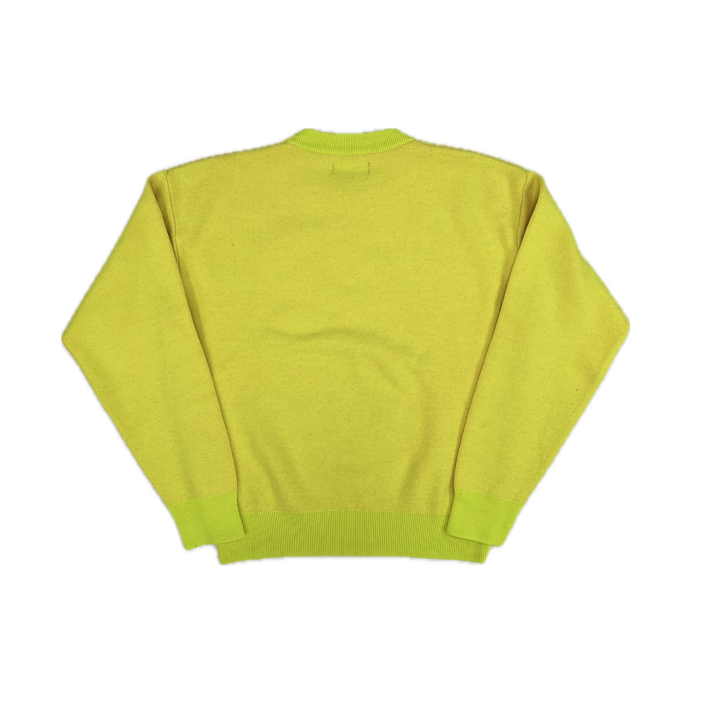 PACCBET Logo Crew Knit Yellow
