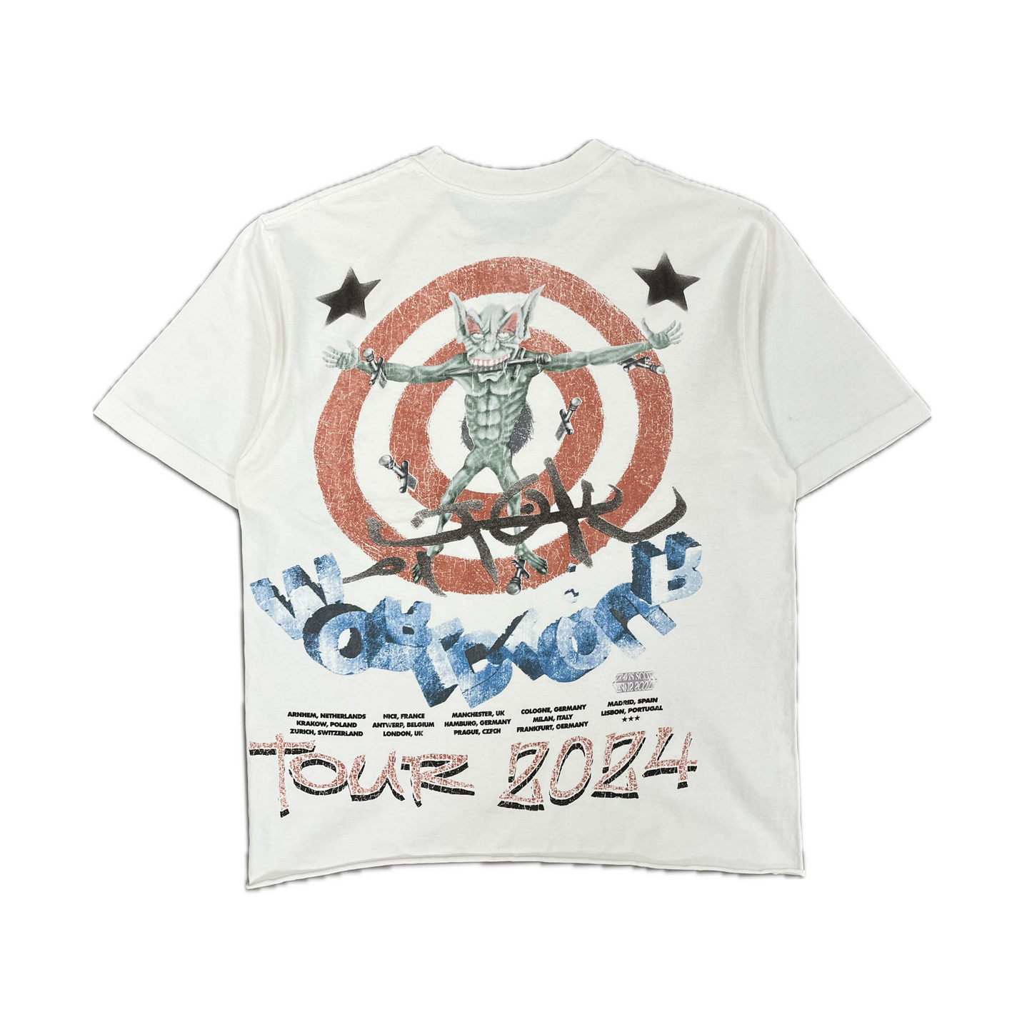 Travis Scott Utopia Euro Tour Tee