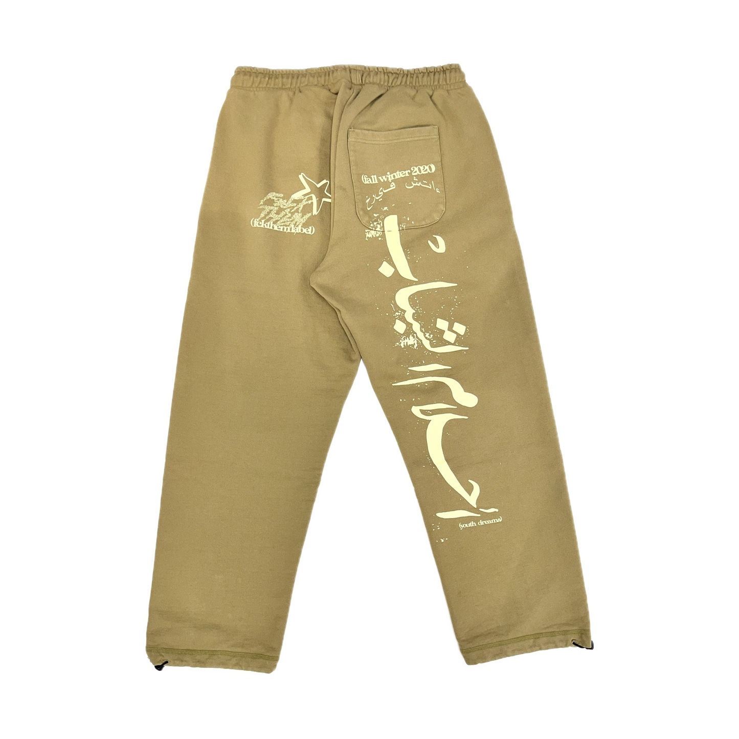 Dalybhahacrew Moon Pants Beige
