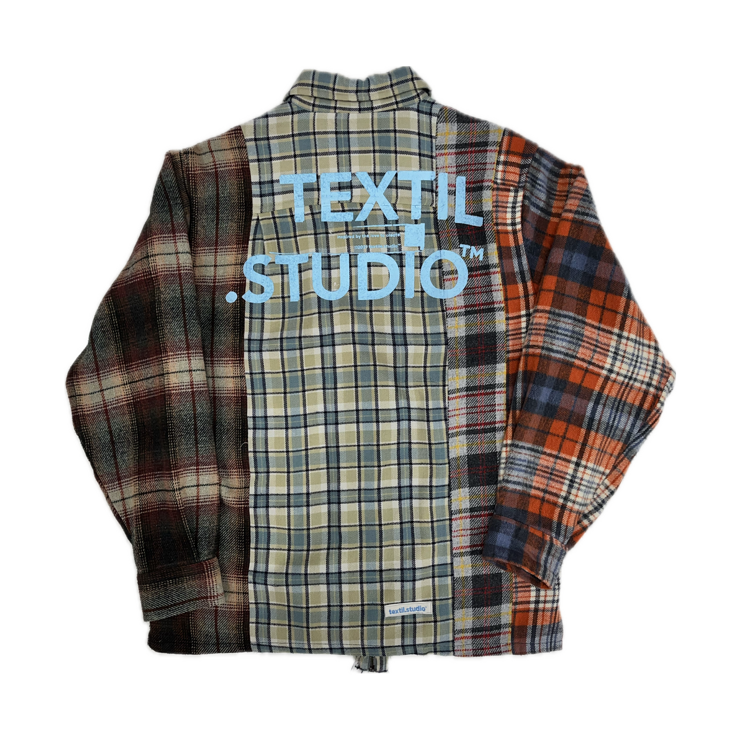Textil Studio. Flannel Zip Shirt