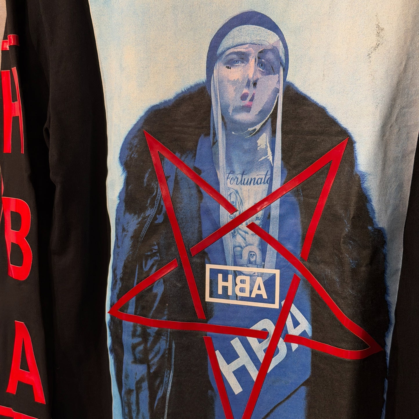 Hood By Air. Fortunato Pentagram Tee Black