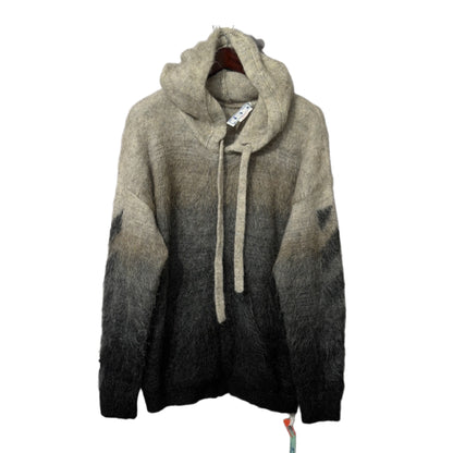 Off White Arrows Logo Zip Sweater Grey