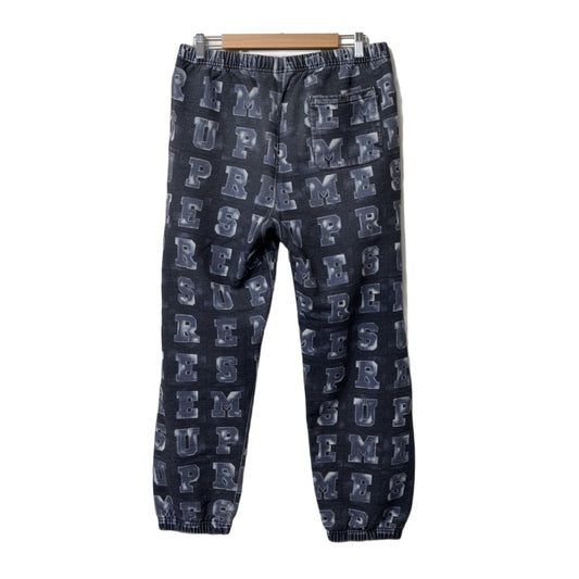 Supreme Blocks Sweatpants Navy