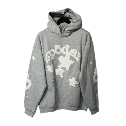 Sp5der Beluga Hoodie Grey