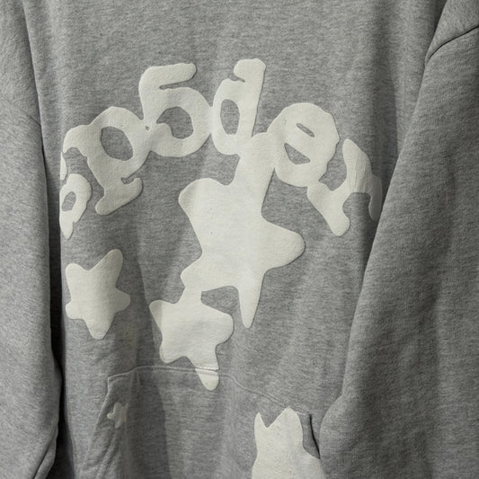 Sp5der Beluga Hoodie Grey