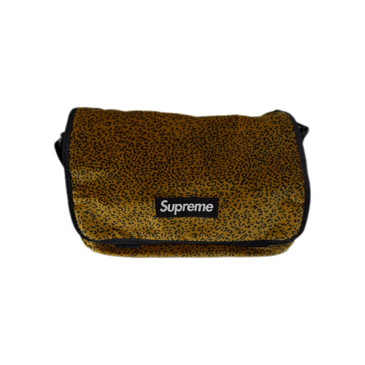 Supreme Velvet Small Messenger bag Yellow