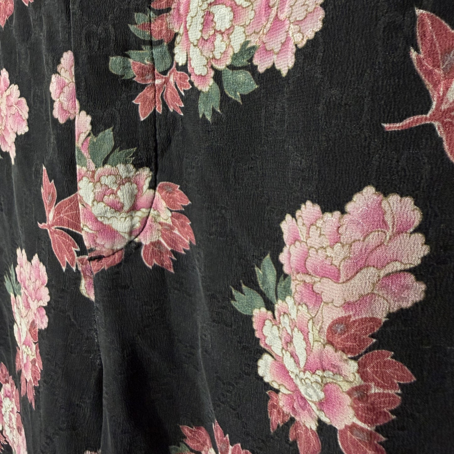 Gucci Floral Silk Shorts Black