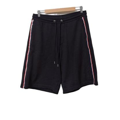 Moncler Side Stripe Shorts black