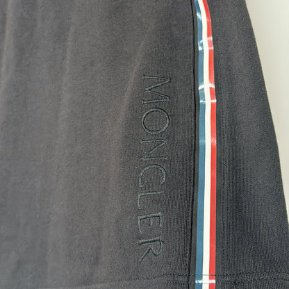 Moncler Side Stripe Shorts black