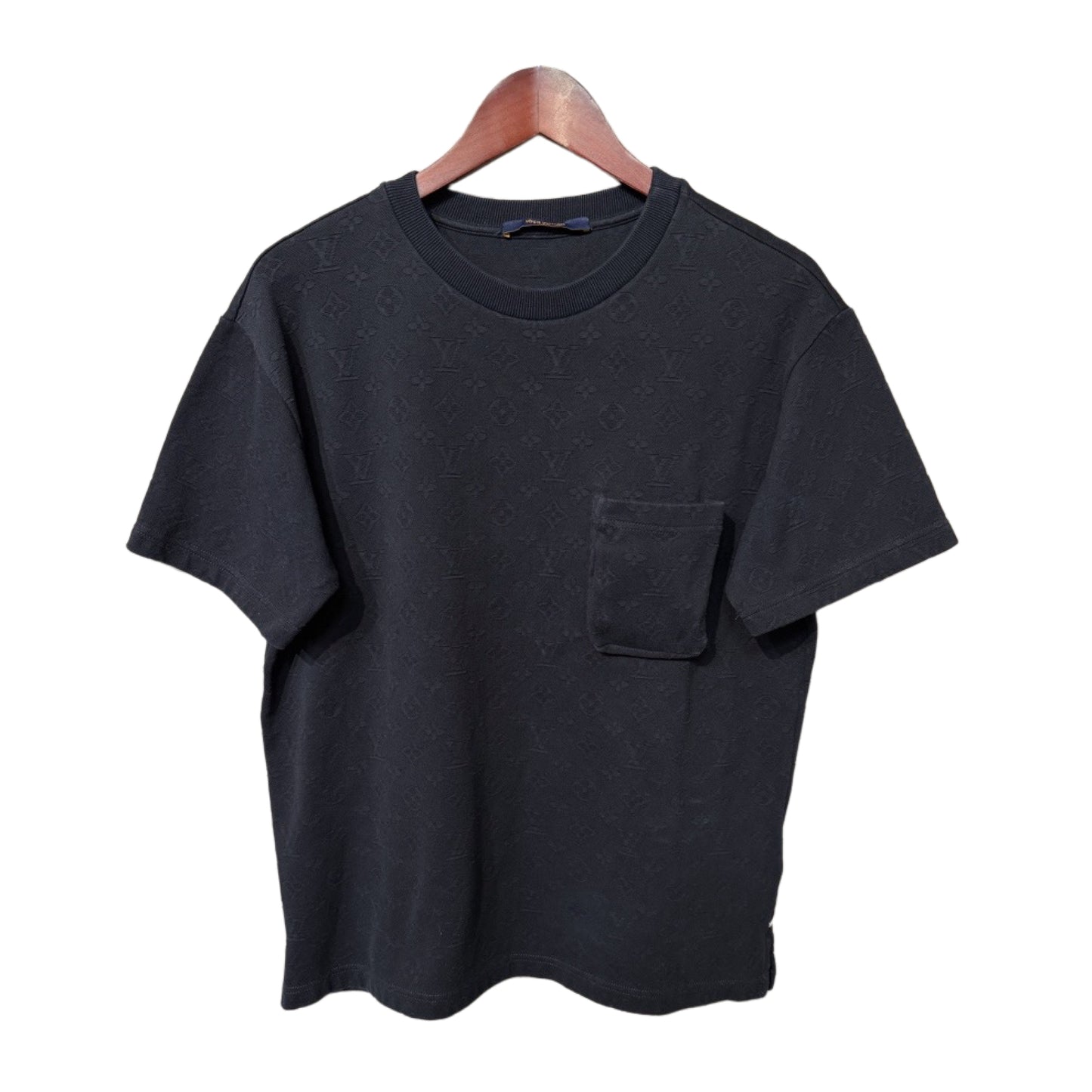 Louis Vuitton Monogram Pocket Tee Navy