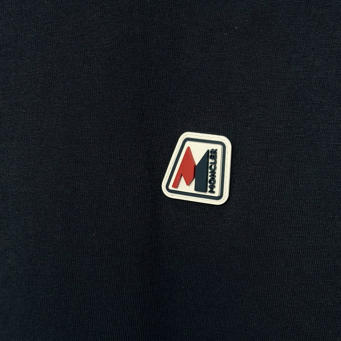 Moncler Logo Tee Navy