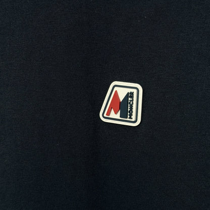 Moncler Logo Tee Navy