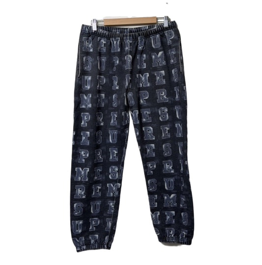 Supreme Blocks Sweatpants Navy