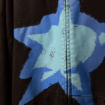 Dripoholics D Star Zip Hoodie Black