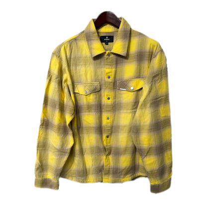 Represent Vintage Flannel Shirt Yellow
