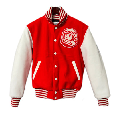 Billionaire Boys Club Astro Varsity Jacket Red