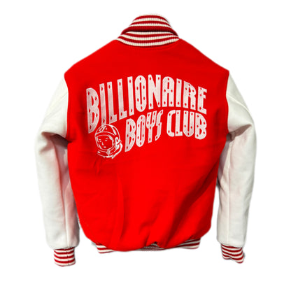 Billionaire Boys Club Astro Varsity Jacket Red