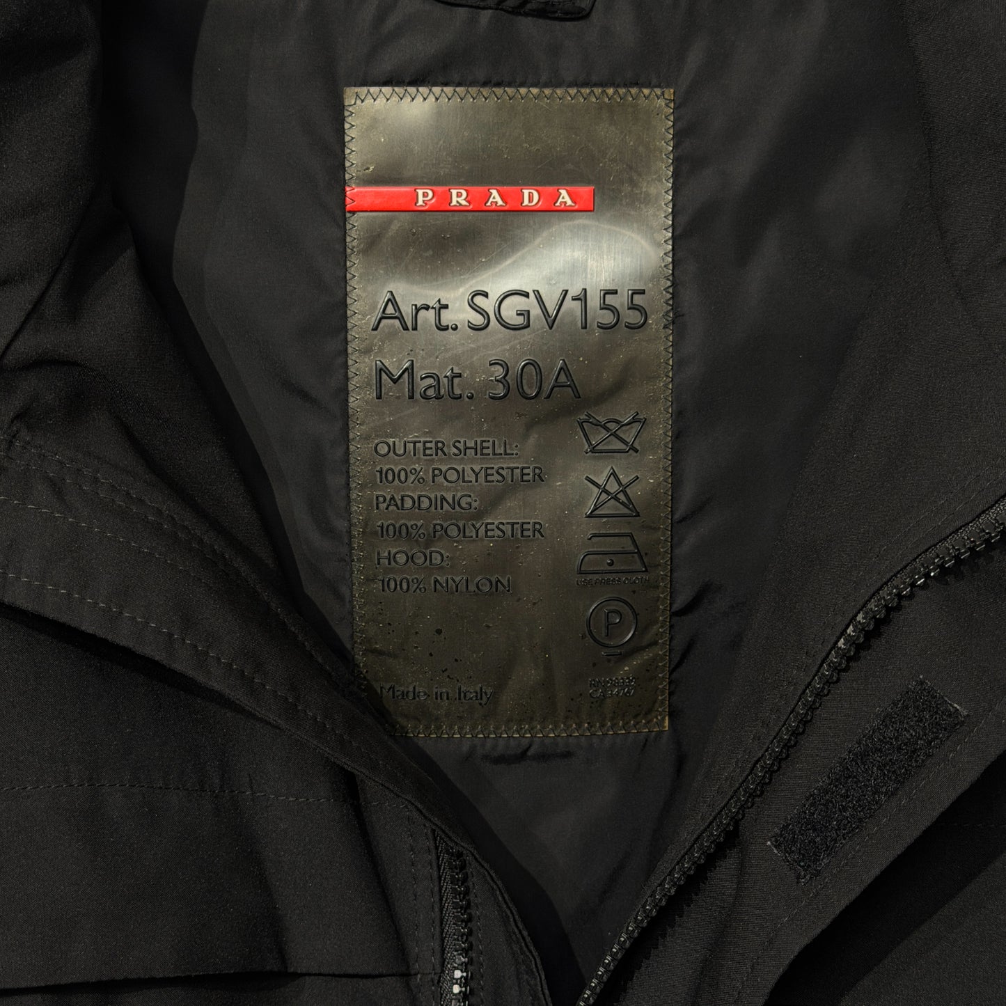 Prada Gore-Tex Jacket Black