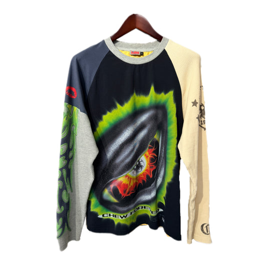 Chew Forever Patched Long Sleeve Multi