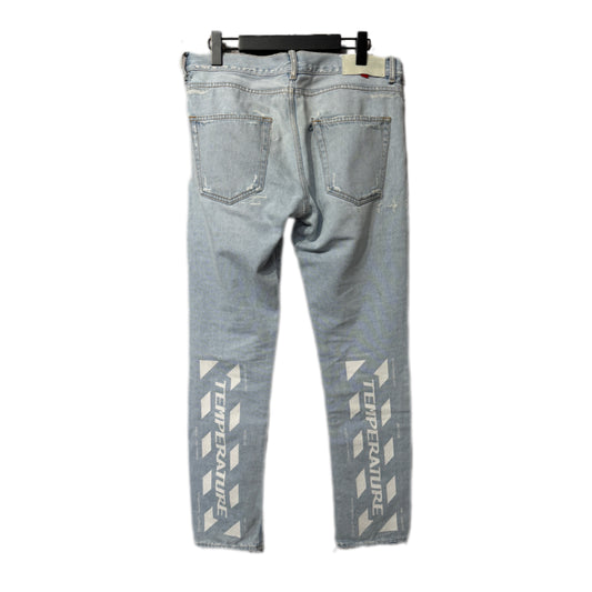 Off White Temperature Jeans Blue