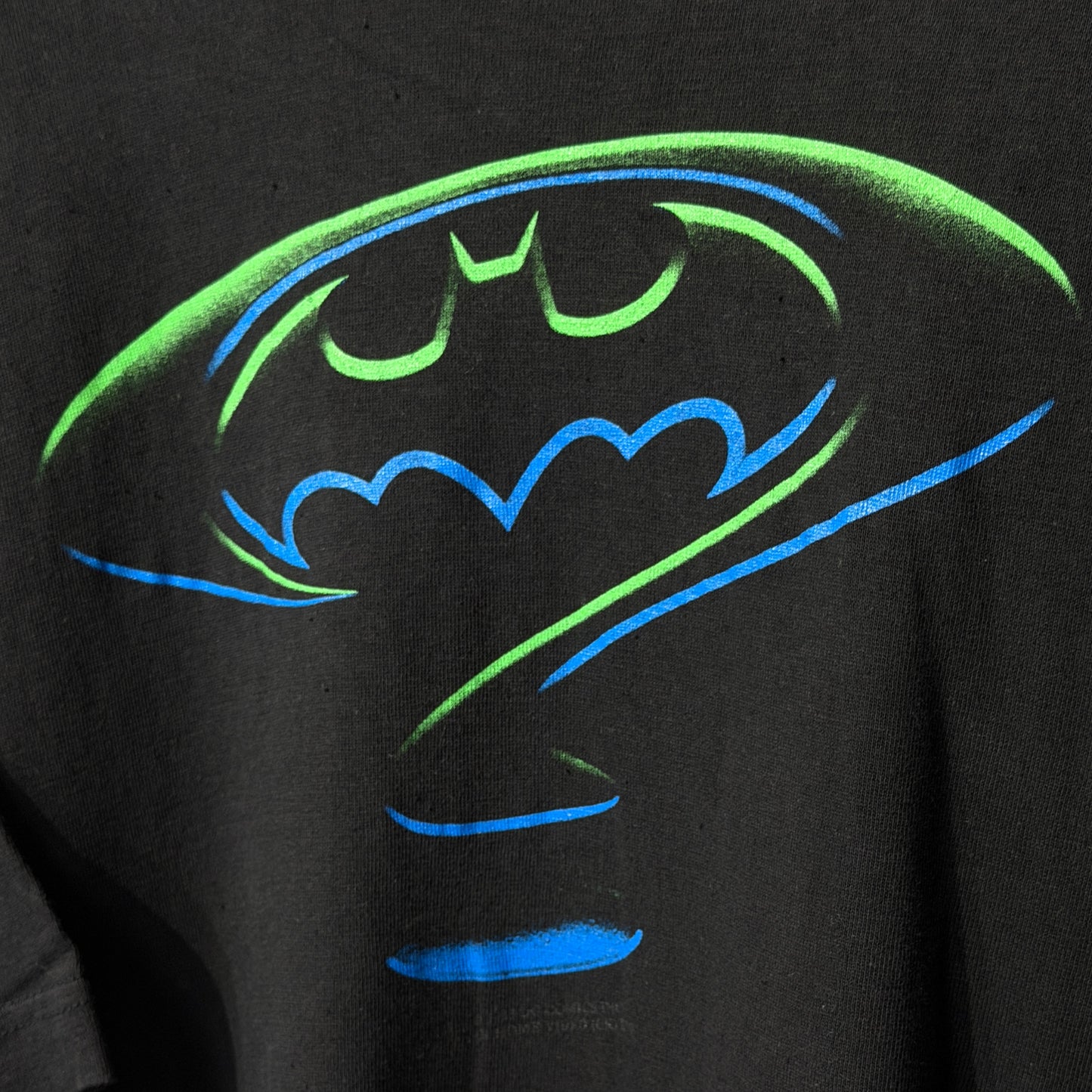 Batman Vintage 1995 Forever The Riddler Tee Black