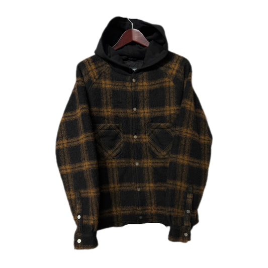 Represent Flannel Jacket Black