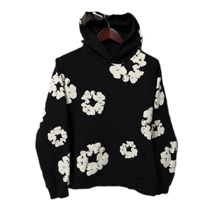 Denim Tears The Cotton Wreath Hoodie Black