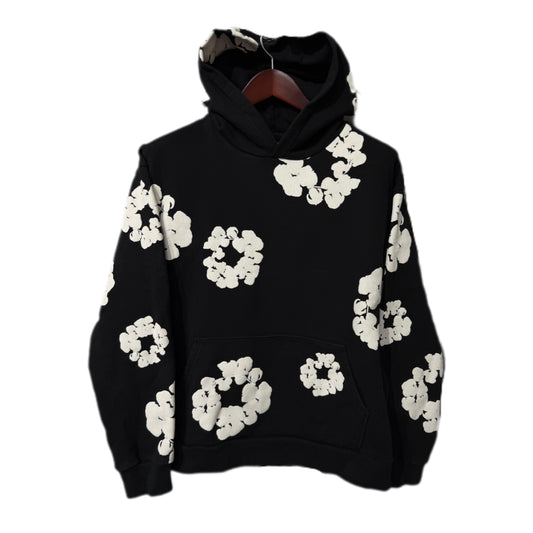 Denim Tears The Cotton Wreath Hoodie Black