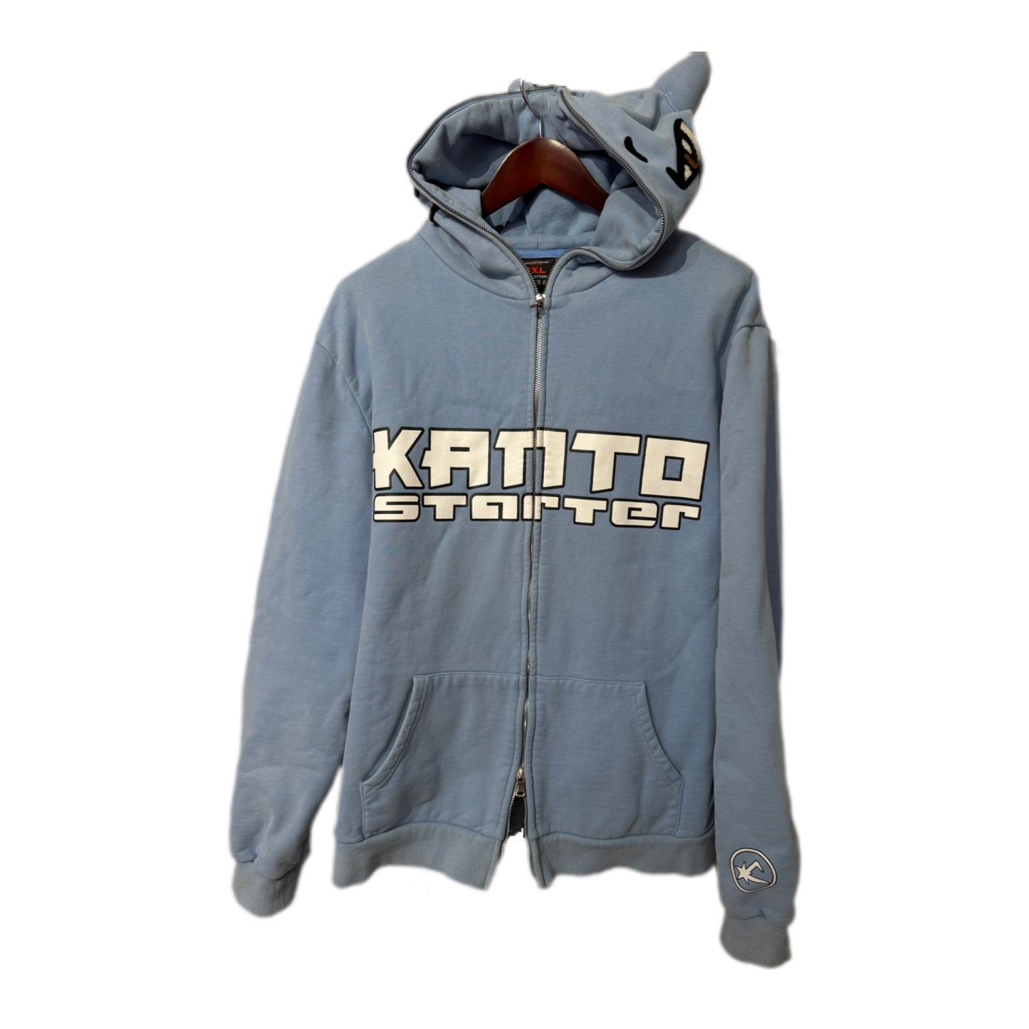 Kanto Starter Hoodie Blue