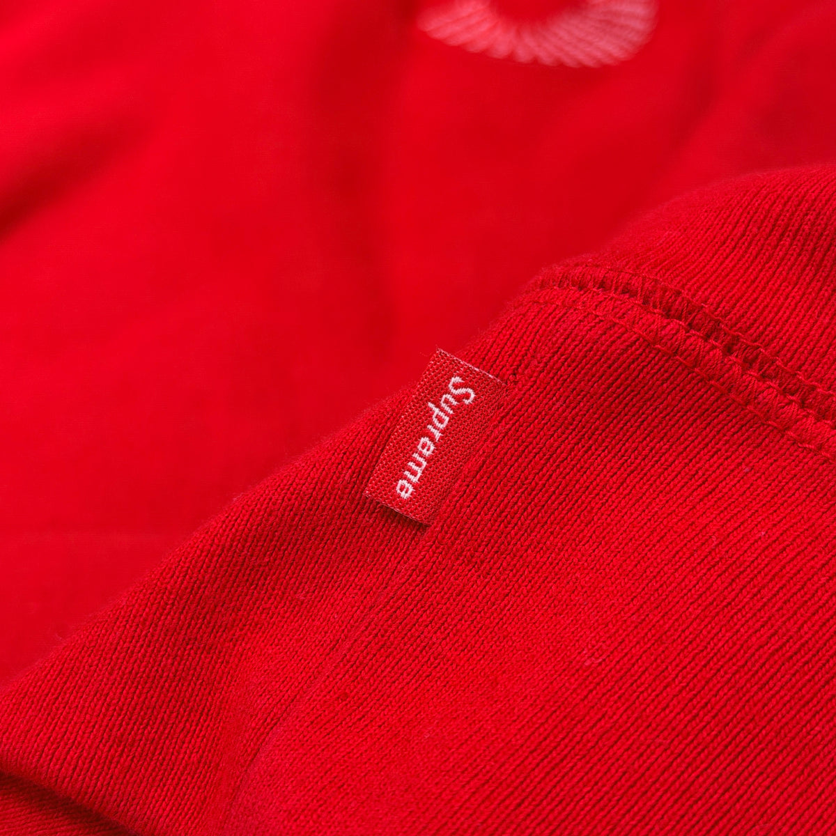 Supreme S Logo Hoodie Red