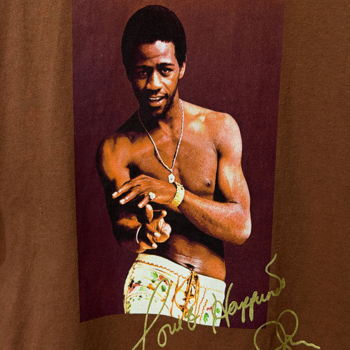Supreme Al Green Tee Brown